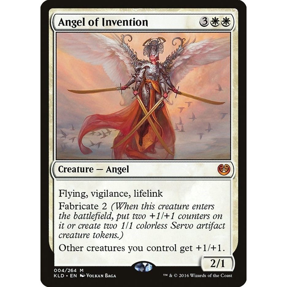 Image for Angel of Invention (4) (KLD) - Magic: The Gathering