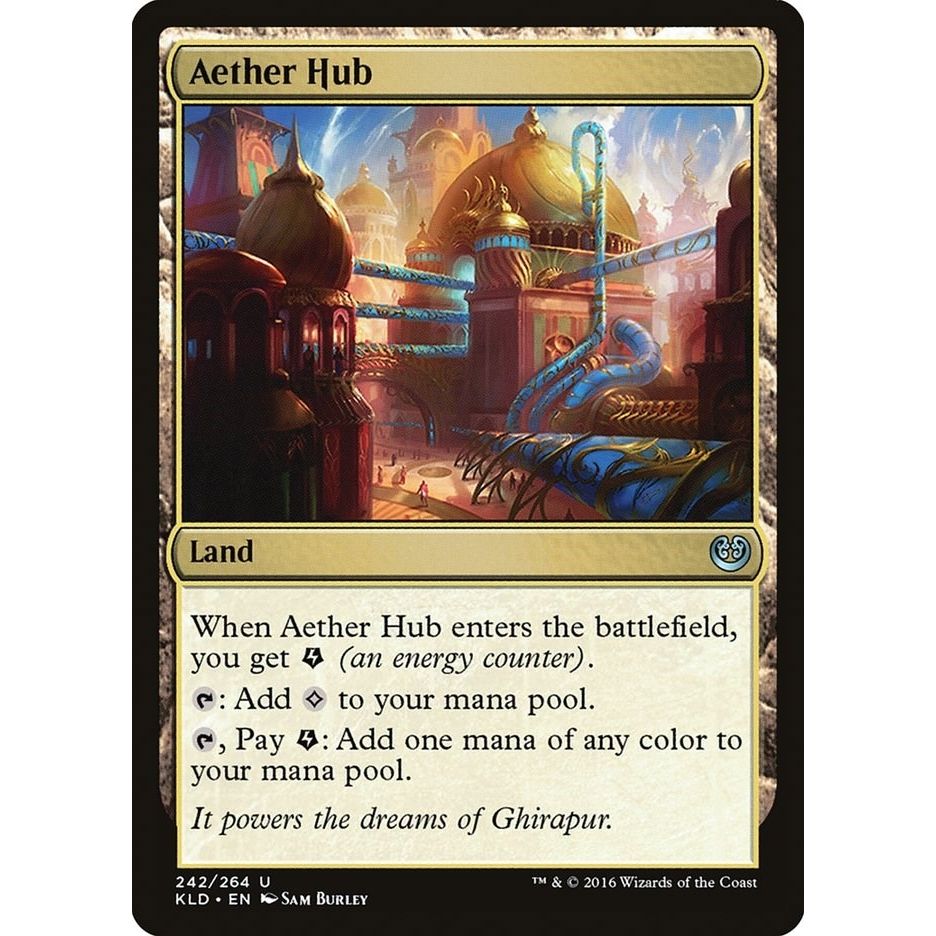 Image for Aether Hub (242) (KLD) - Magic: The Gathering