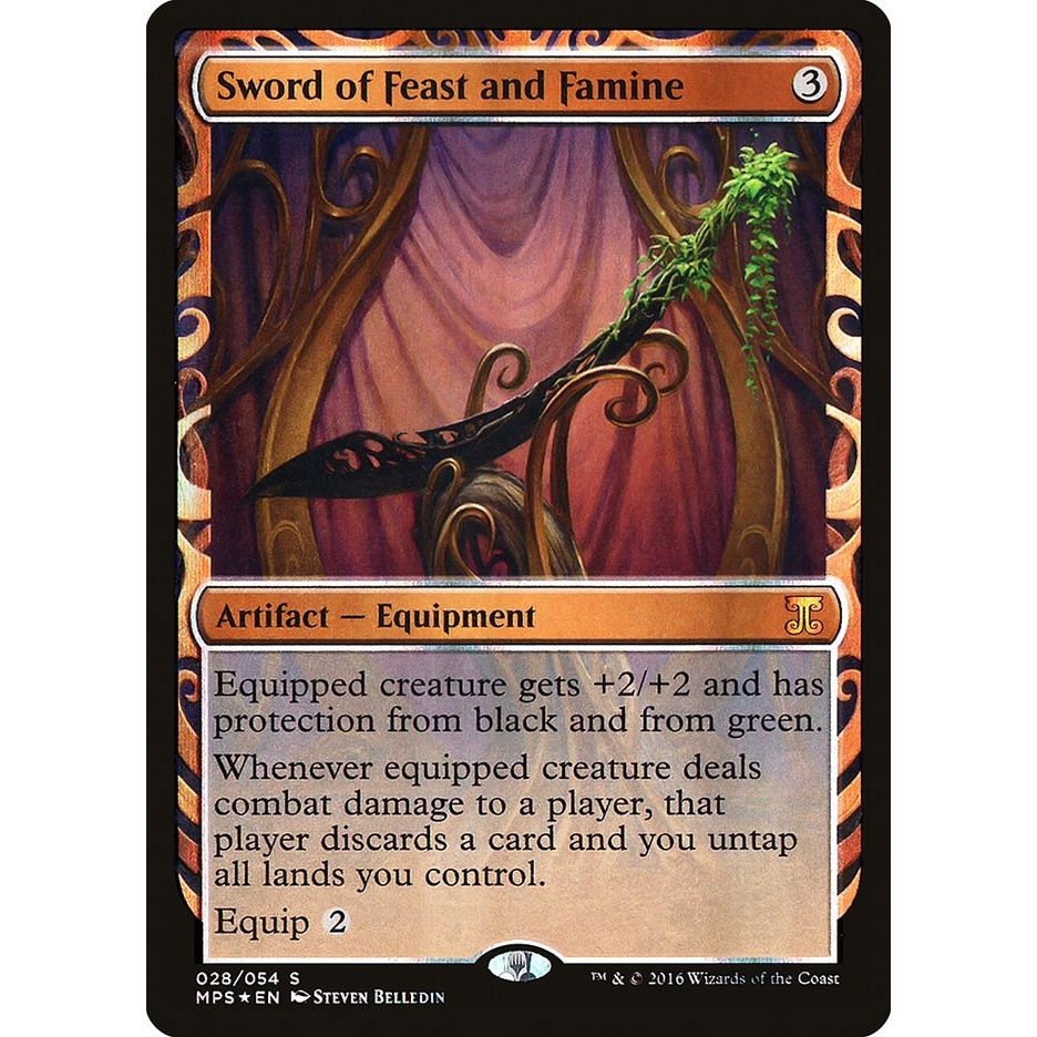 Image for Sword of Feast and Famine (28) (MPS) - Magic: The Gathering