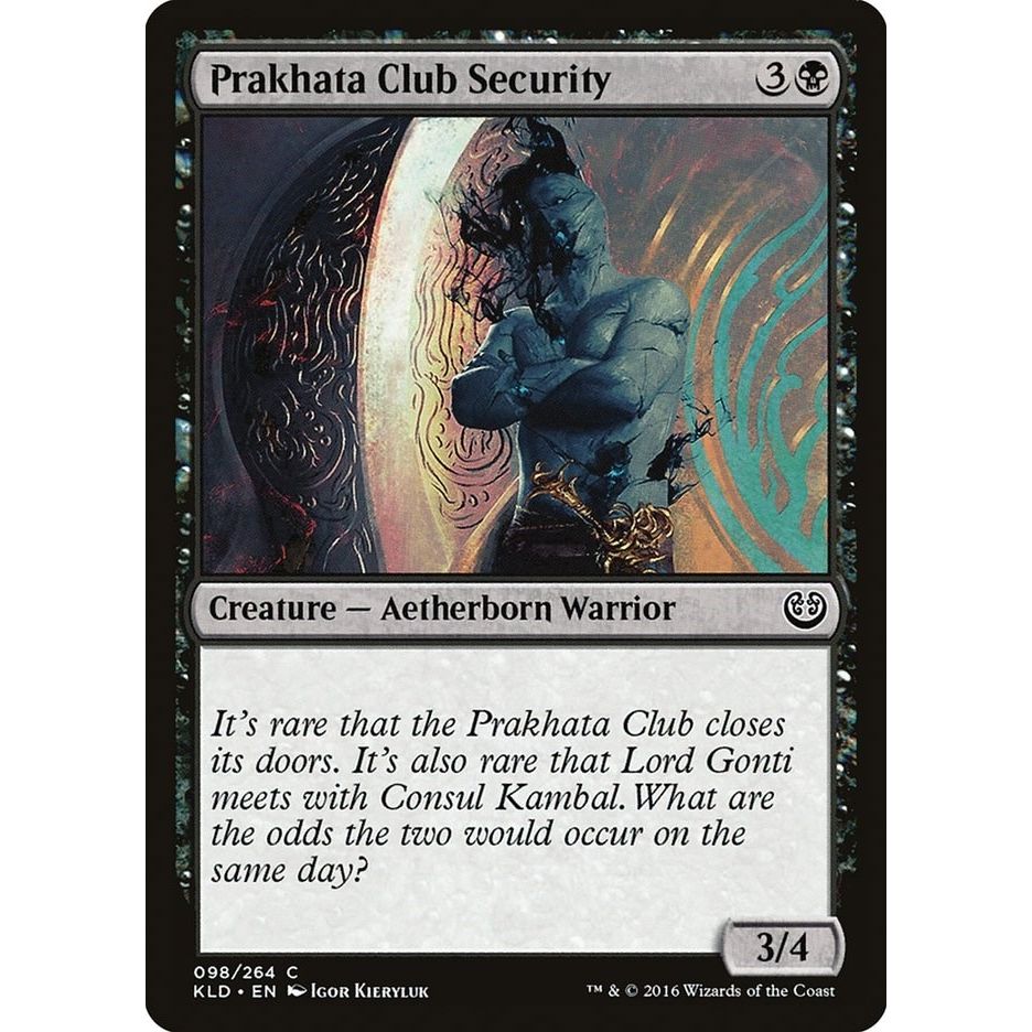 Image for Prakhata Club Security (98) (KLD) - Magic: The Gathering
