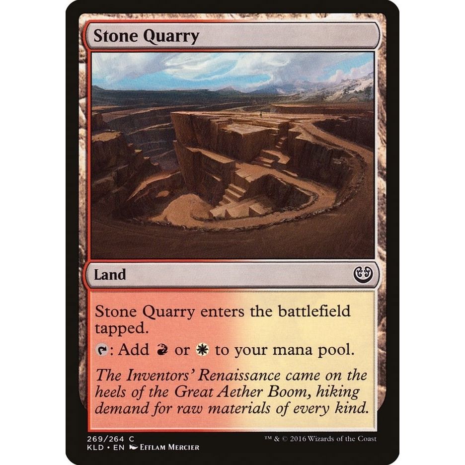 Image for Stone Quarry (269) (KLD) - Magic: The Gathering
