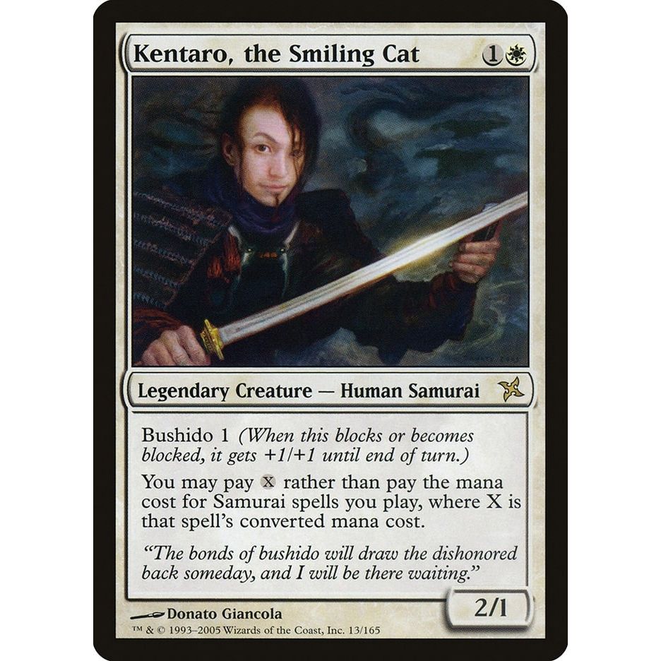 Image for Kentaro, the Smiling Cat (13) (BOK) - Magic: The Gathering