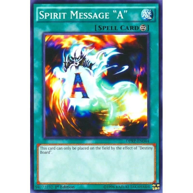 Image for Spirit Message "A" (DPRP-EN044) (DPRP) - YuGiOh