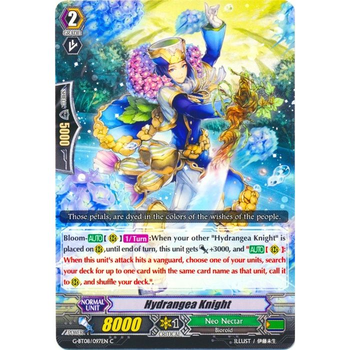Image for Hydrangea Knight (G-BT08/097EN) (G-BT08) - Cardfight Vanguard
