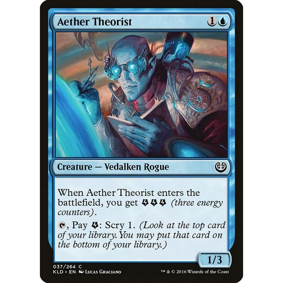 Image for Aether Theorist (37) (KLD) - Magic: The Gathering
