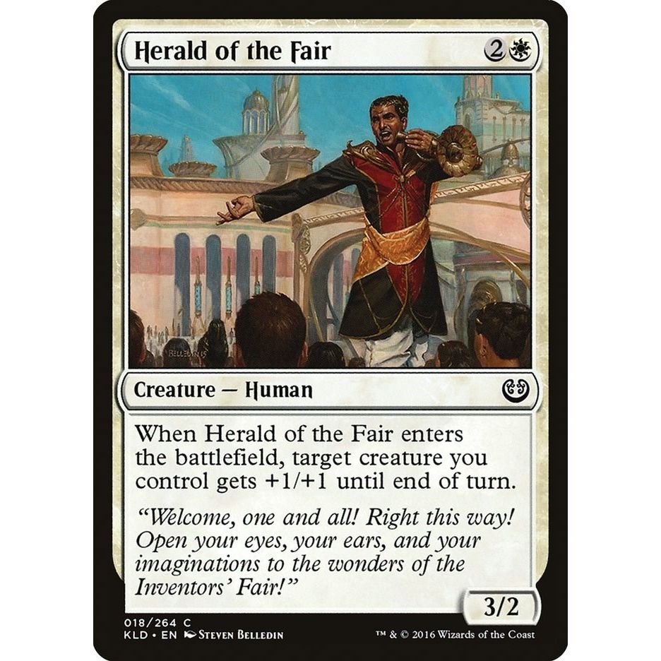 Image for Herald of the Fair (18) (KLD) - Magic: The Gathering