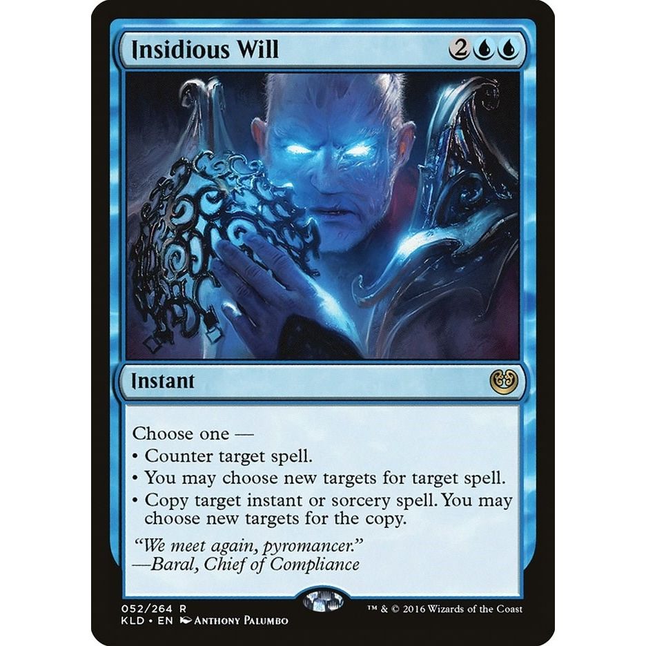 Image for Insidious Will (52) (KLD) - Magic: The Gathering