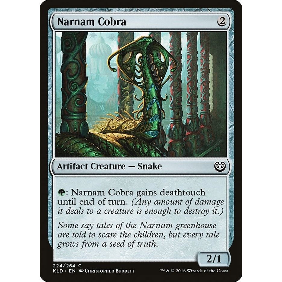Image for Narnam Cobra (224) (KLD) - Magic: The Gathering