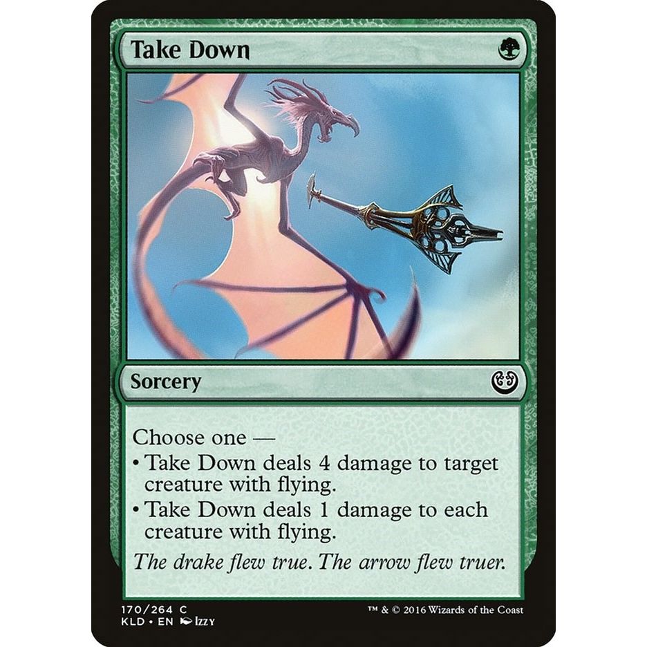 Image for Take Down (170) (KLD) - Magic: The Gathering