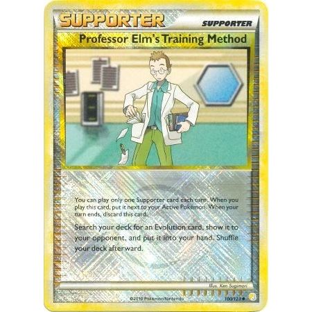 Image for Professor Elm's Training Method - 100/123 (League Promo) (100/123) (PR) - Pokemon
