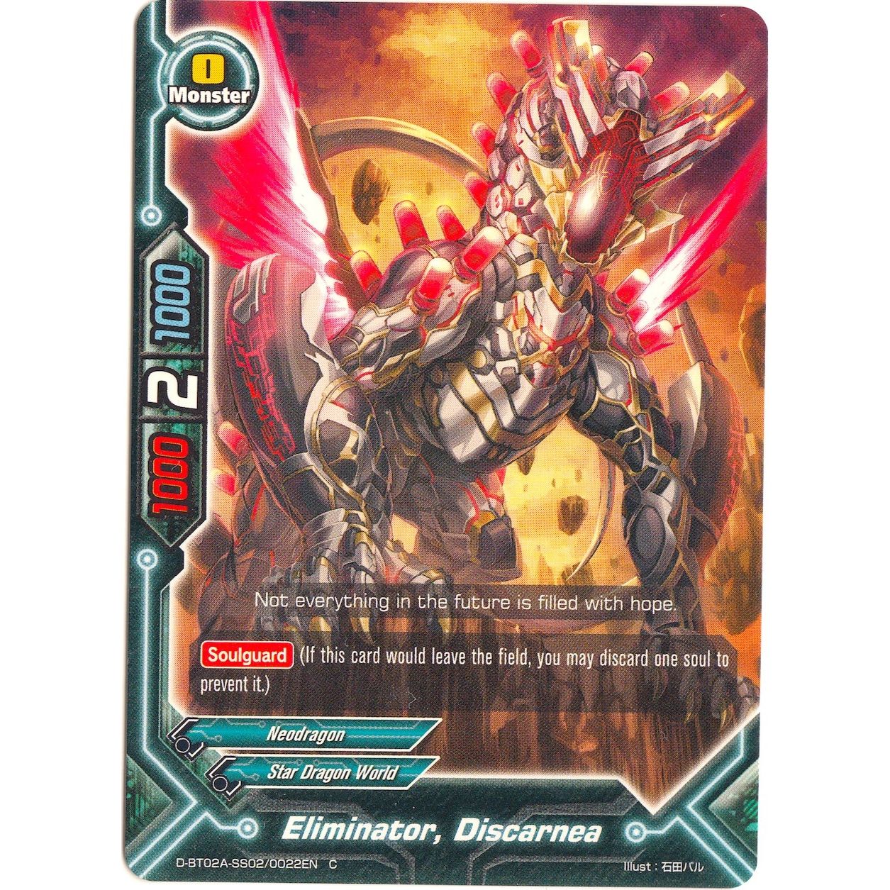 Image for Eliminator, Discarnea (D-BT02A-SS02/0022EN) (D-BT02A) - Future Card BuddyFight