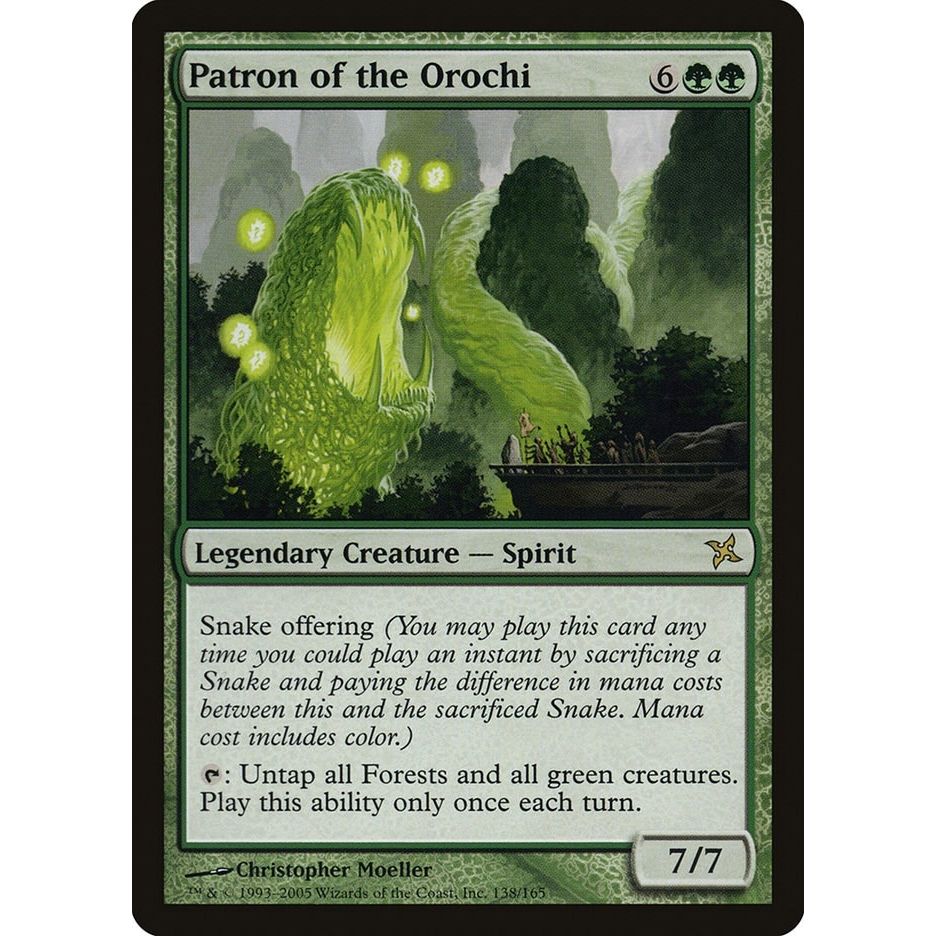 Image for Patron of the Orochi (138) (BOK) - Magic: The Gathering