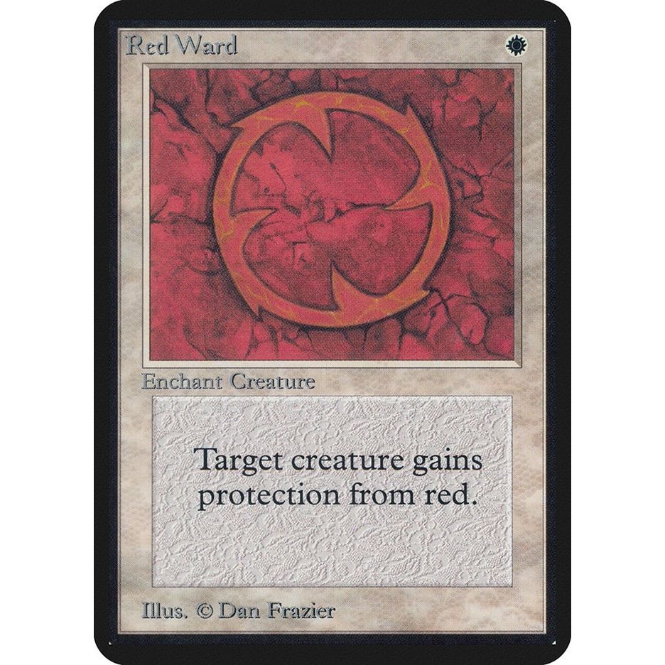 Image for Red Ward (LEA) - Magic: The Gathering