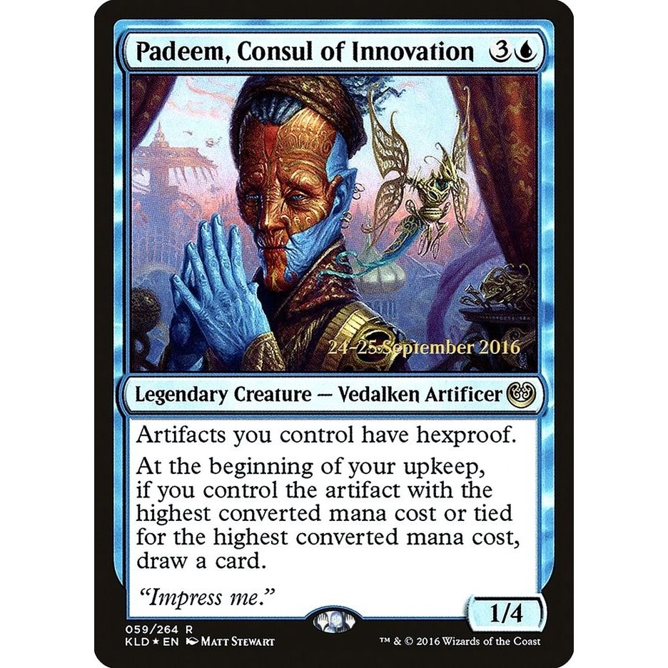 Image for Padeem, Consul of Innovation (59) (PRE) - Magic: The Gathering