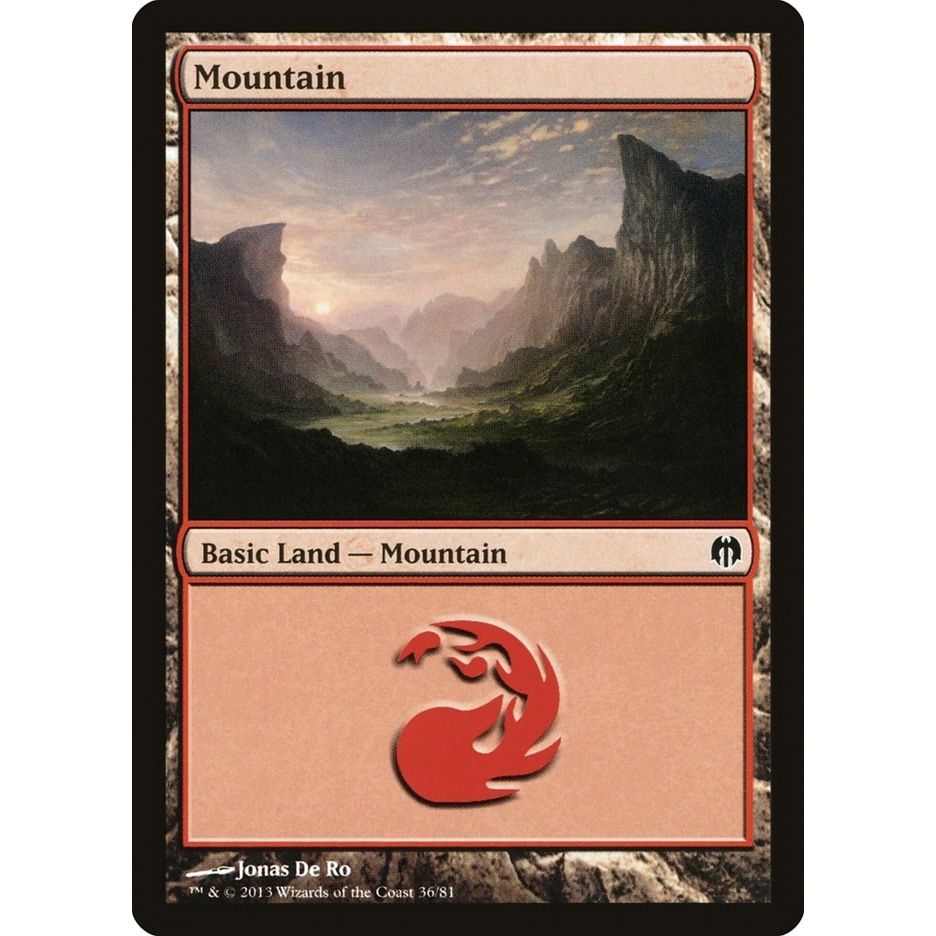 Image for Mountain (36) (36) (DDL) - Magic: The Gathering