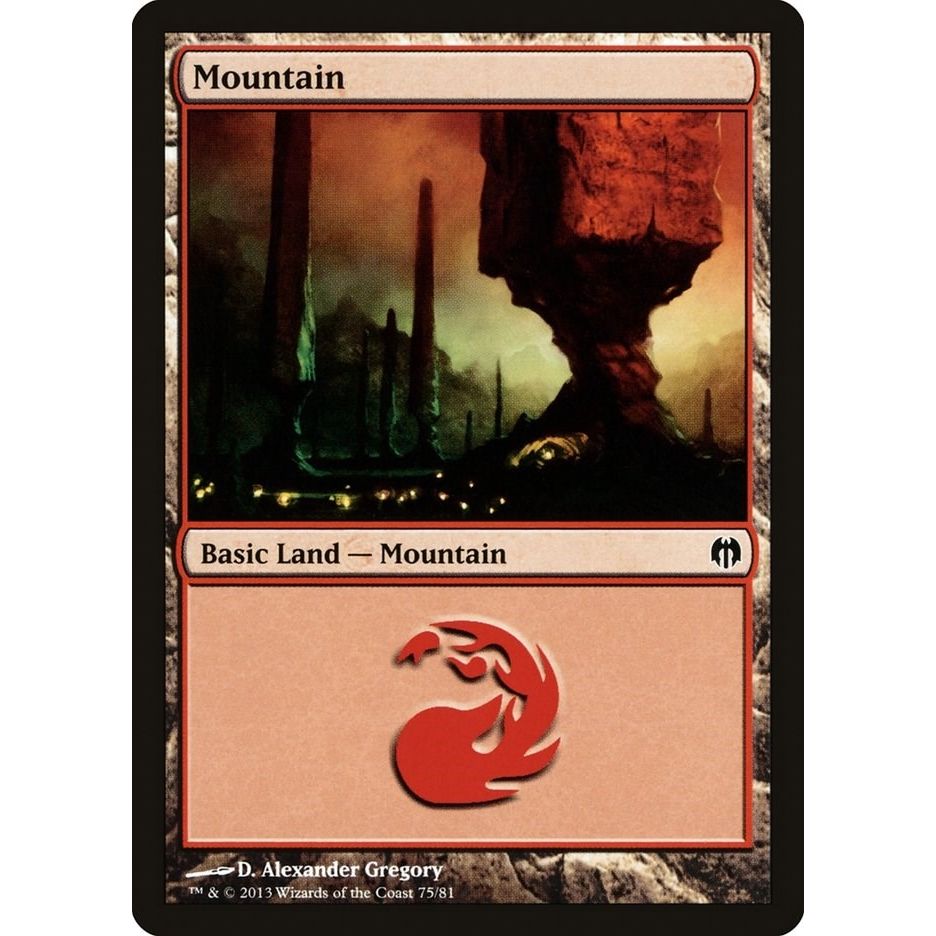 Image for Mountain (75) (75) (DDL) - Magic: The Gathering