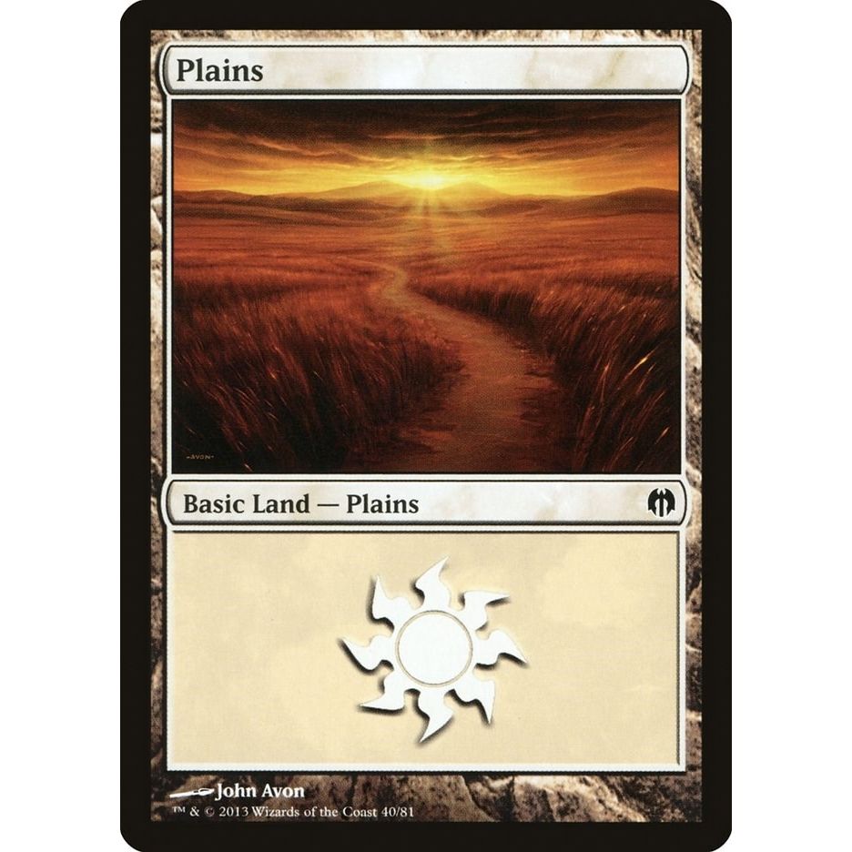 Image for Plains (40) (40) (DDL) - Magic: The Gathering