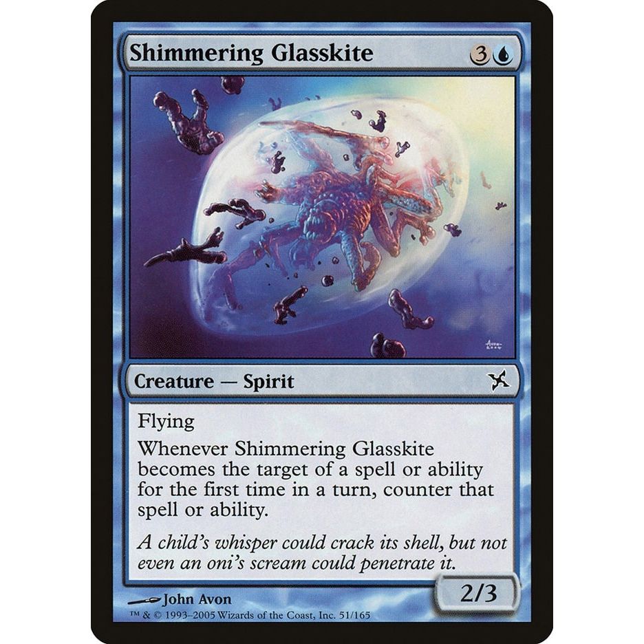 Image for Shimmering Glasskite (51) (BOK) - Magic: The Gathering