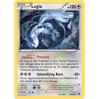 Image for Lugia - 78/124 (XY Fates Collide) (078/124) (PR) - Pokemon