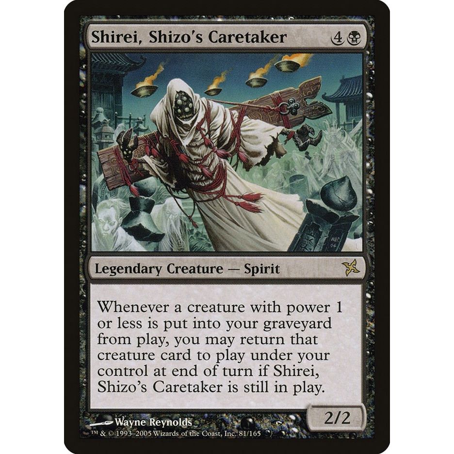 Image for Shirei, Shizo's Caretaker (81) (BOK) - Magic: The Gathering