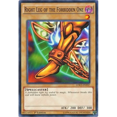 Image for Right Leg of the Forbidden One (LDK2-ENY07) (LDK2) - YuGiOh
