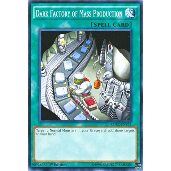 Image for Dark Factory of Mass Production (LDK2-ENY31) (LDK2) - YuGiOh