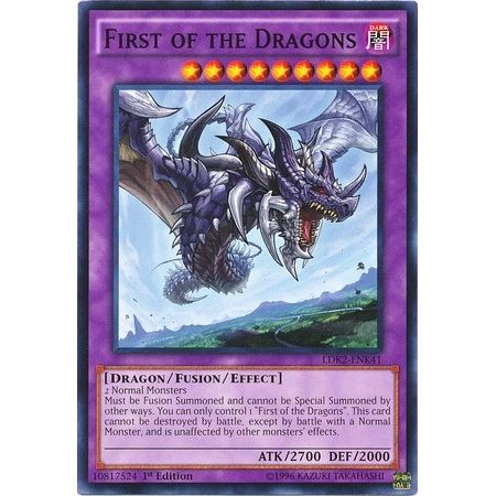 Image for First of the Dragons (LDK2-ENK41) (LDK2) - YuGiOh
