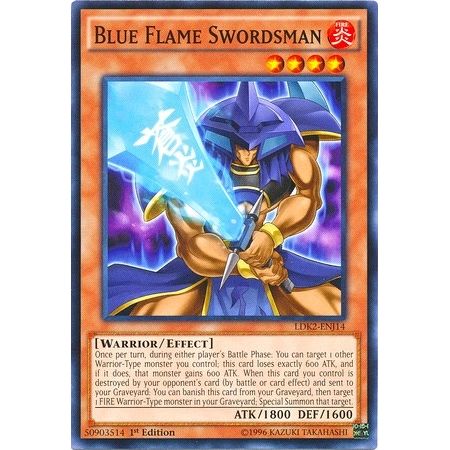 Image for Blue Flame Swordsman (LDK2-ENJ14) (LDK2) - YuGiOh