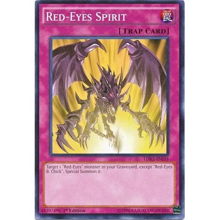 Image for Red-Eyes Spirit (LDK2-ENJ35) (LDK2) - YuGiOh