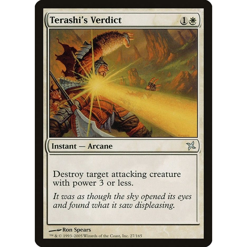 Image for Terashi's Verdict (27) (BOK) - Magic: The Gathering