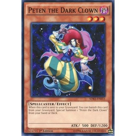 Image for Peten the Dark Clown (SDKS-EN015) (SDKS) - YuGiOh