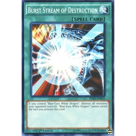 Image for Burst Stream of Destruction (SDKS-EN022) (SDKS) - YuGiOh