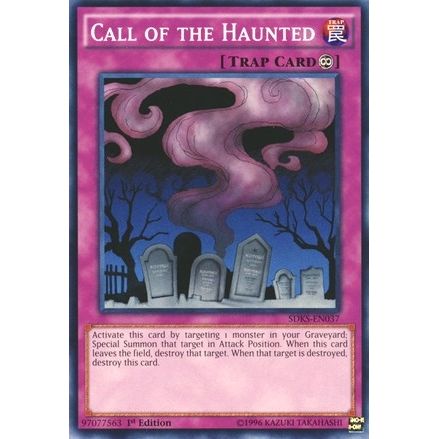 Image for Call of the Haunted (SDKS-EN037) (SDKS) - YuGiOh