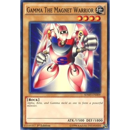 Image for Gamma The Magnet Warrior (SDMY-EN009) (SDMY) - YuGiOh