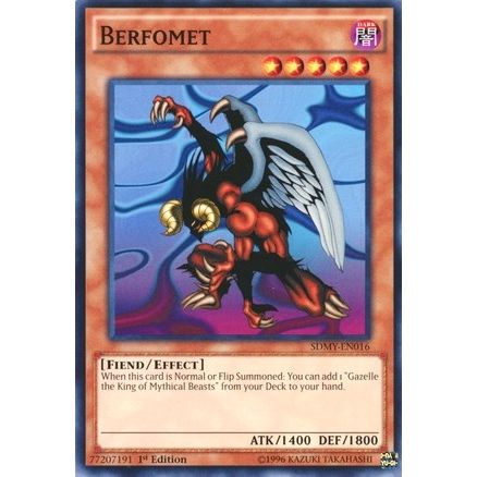 Image for Berfomet (SDMY-EN016) (SDMY) - YuGiOh