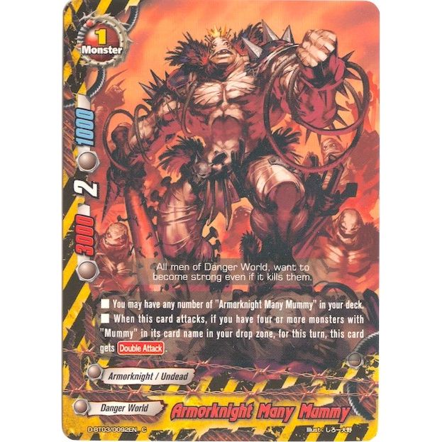 Image for Armorknight Many Mummy (D-BT03/0092EN) (D-BT03) - Future Card BuddyFight