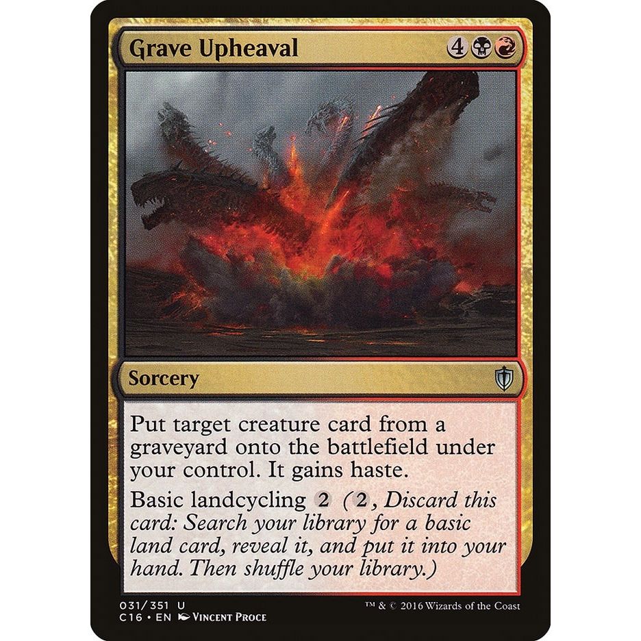 Image for Grave Upheaval (31) (C16) - Magic: The Gathering