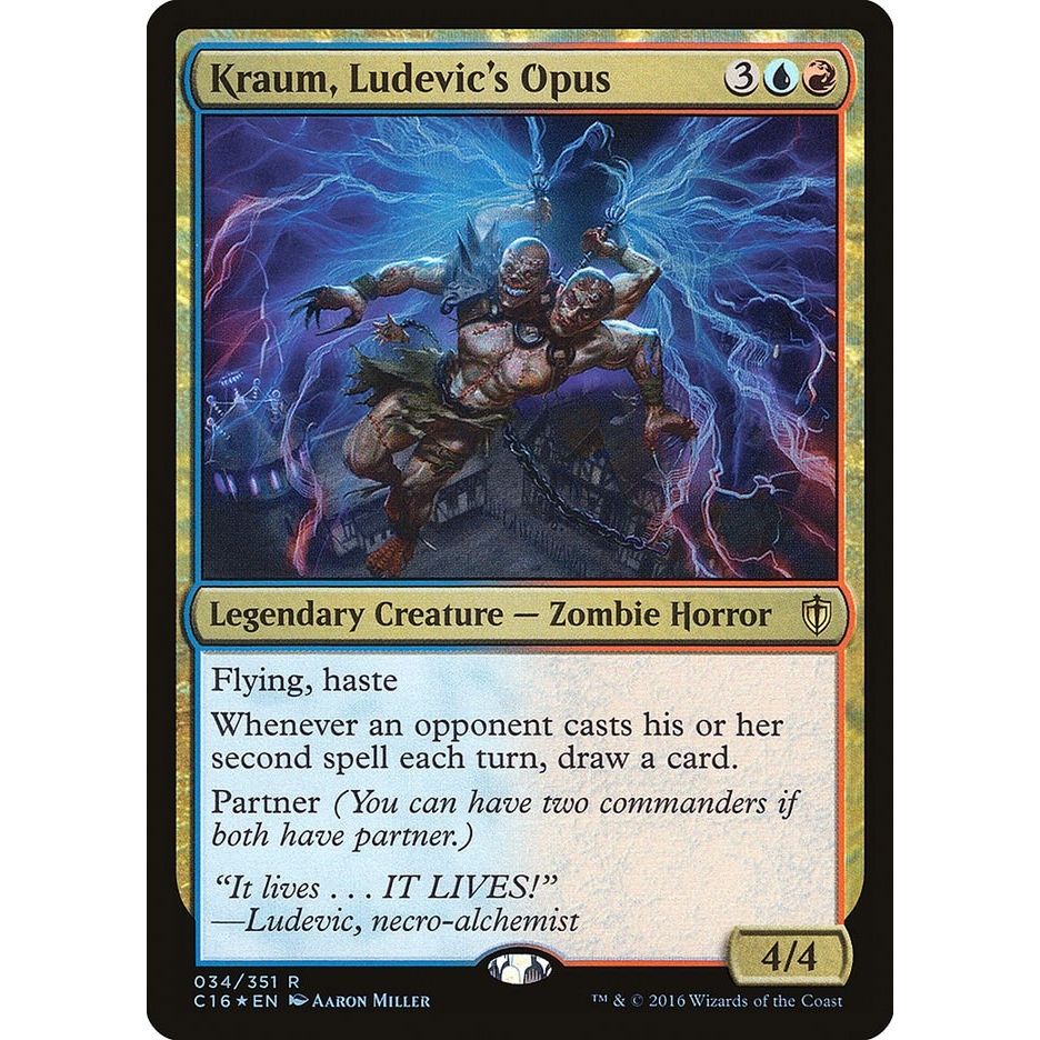 Image for Kraum, Ludevic's Opus (34) (C16) - Magic: The Gathering