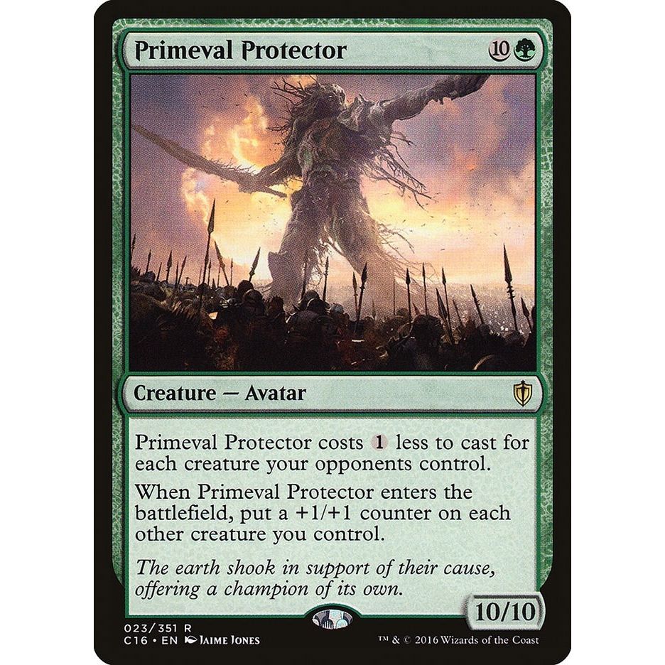 Image for Primeval Protector (23) (C16) - Magic: The Gathering