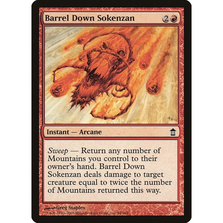 Image for Barrel Down Sokenzan (94) (SOK) - Magic: The Gathering