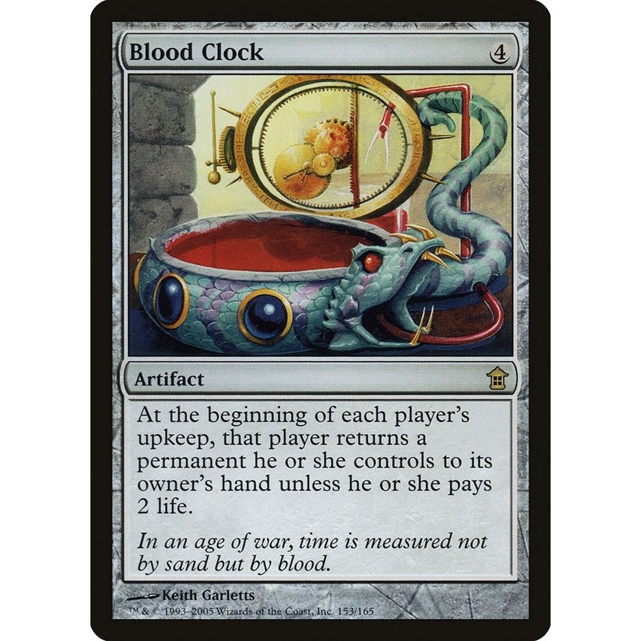 Image for Blood Clock (153) (SOK) - Magic: The Gathering