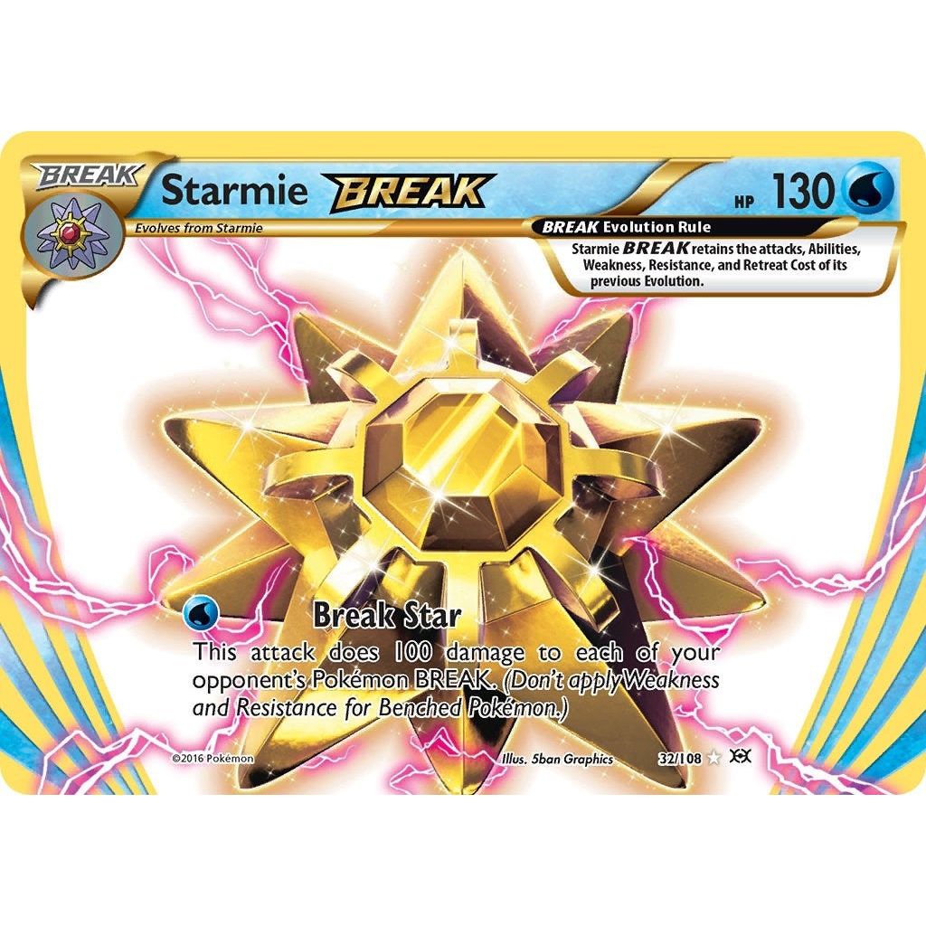 Image for Starmie BREAK (32/108) (EVO) - Pokemon