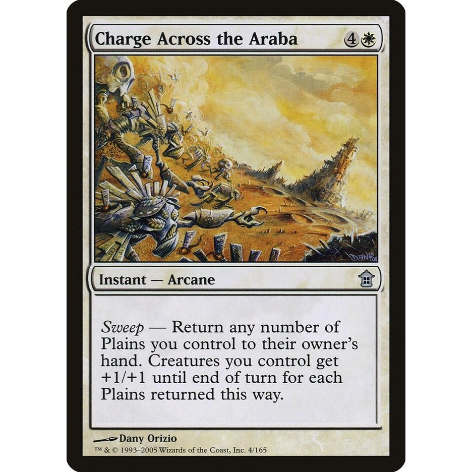 Image for Charge Across the Araba (4) (SOK) - Magic: The Gathering