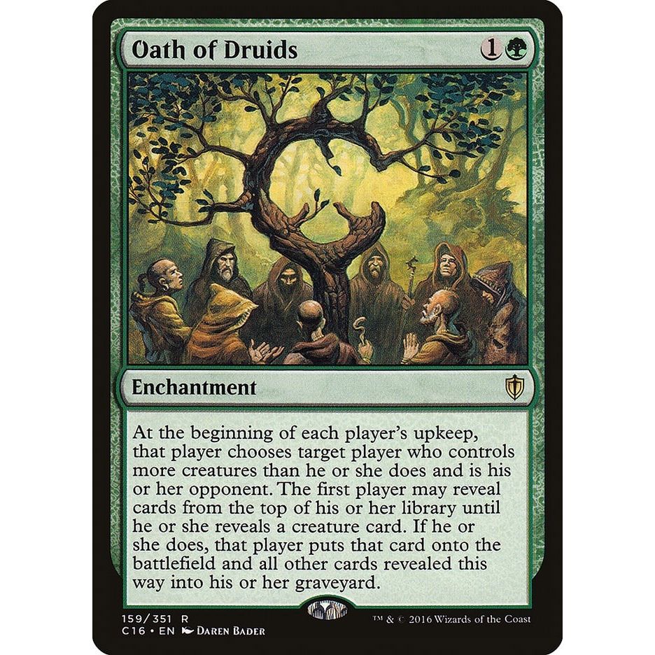 Image for Oath of Druids (159) (C16) - Magic: The Gathering