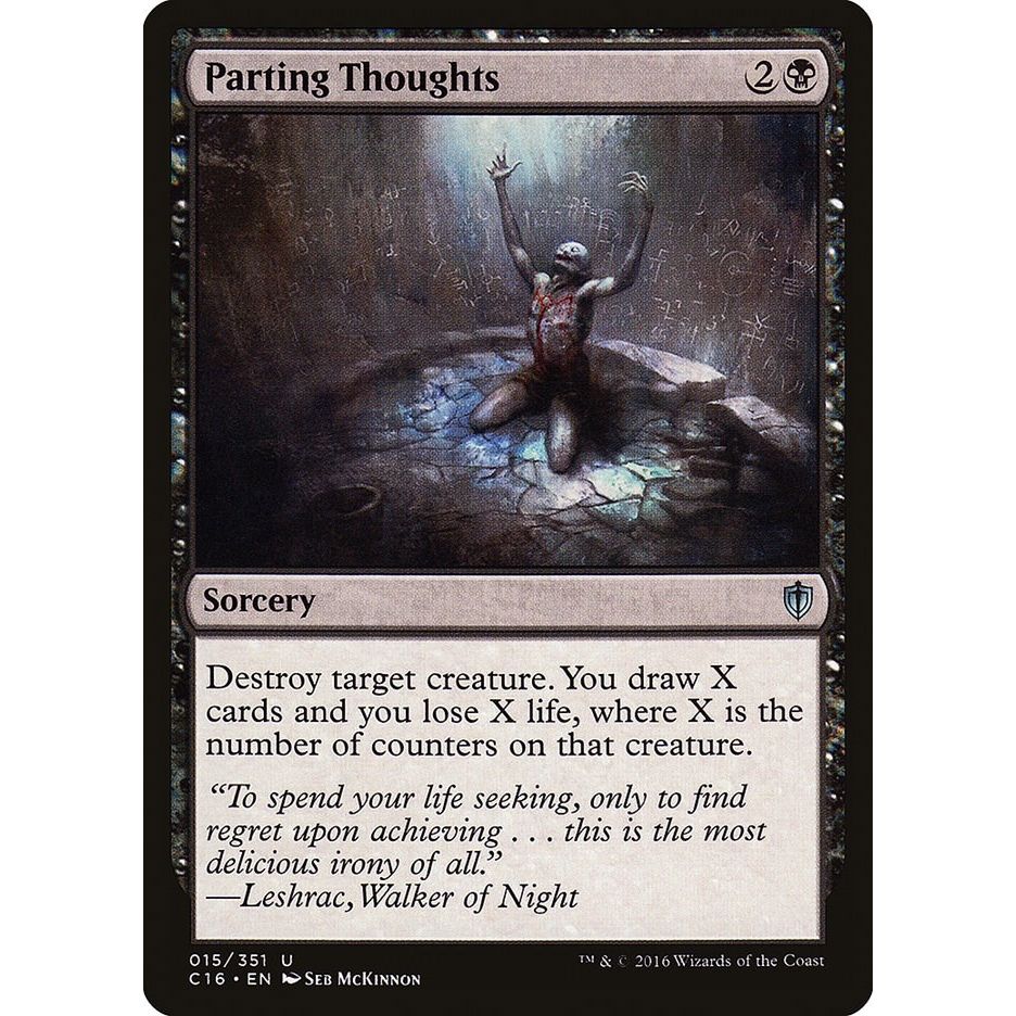 Image for Parting Thoughts (15) (C16) - Magic: The Gathering