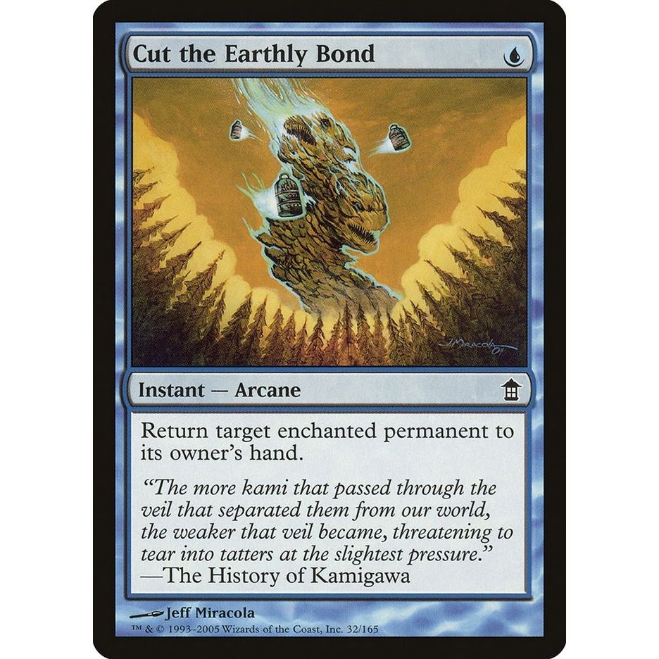 Image for Cut the Earthly Bond (32) (SOK) - Magic: The Gathering