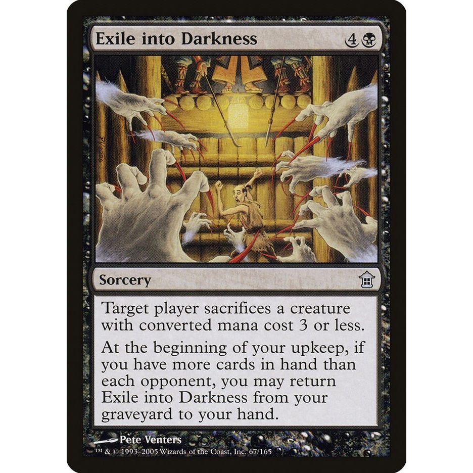 Image for Exile into Darkness (67) (SOK) - Magic: The Gathering