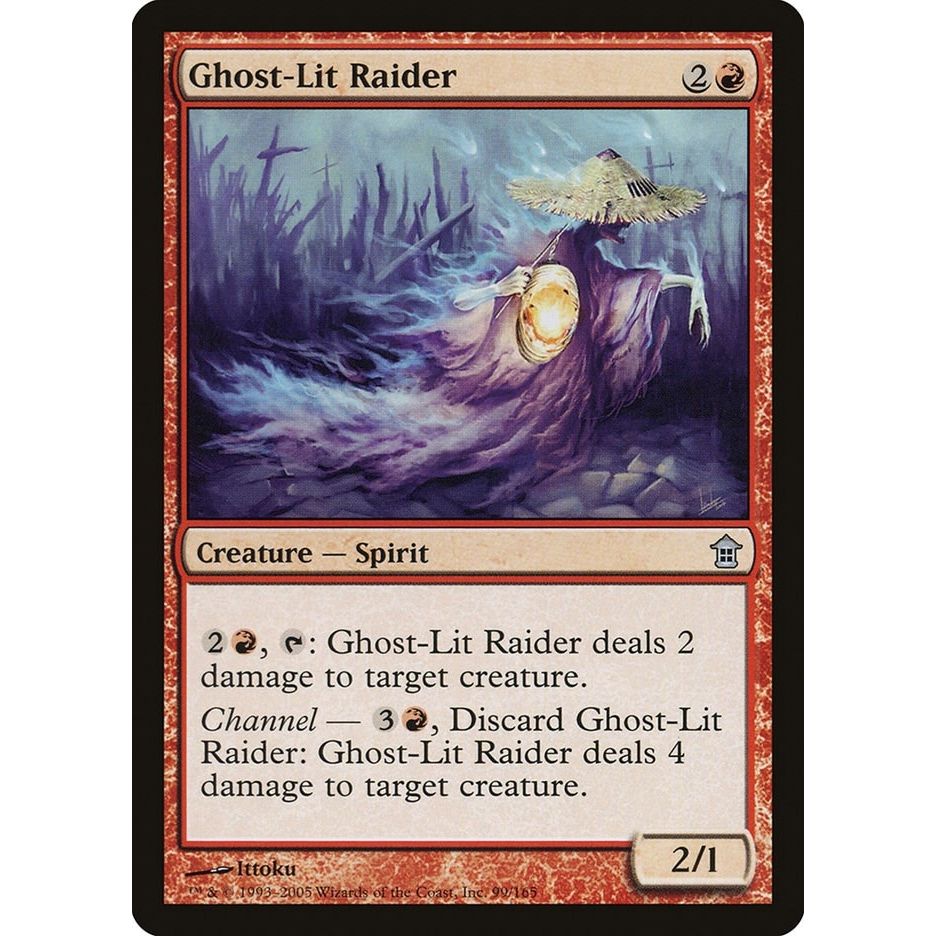Image for Ghost-Lit Raider (99) (SOK) - Magic: The Gathering
