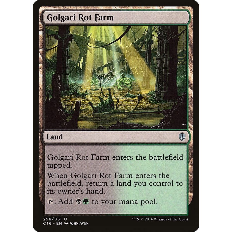 Image for Golgari Rot Farm (298) (C16) - Magic: The Gathering