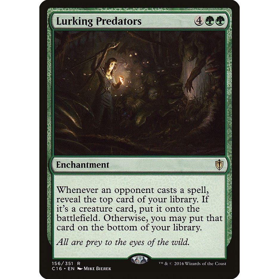 Image for Lurking Predators (156) (C16) - Magic: The Gathering